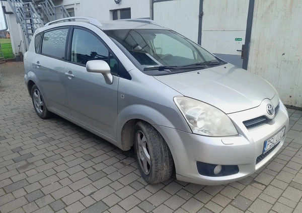 Toyota Corolla Verso cena 9900 przebieg: 392218, rok produkcji 2007 z Słupca małe 37